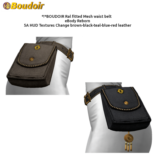 *!*BOUDOIR Ral eBody Reborn FitMesh waist belt