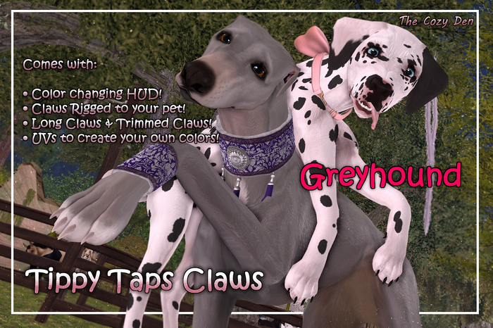 TCD - Tippy Taps - Greyhound Claws