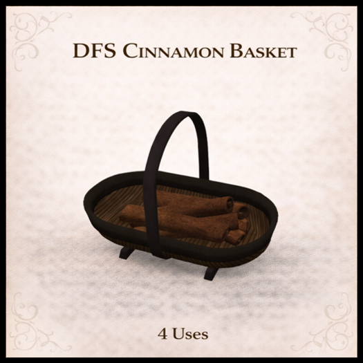 DFS Cinnamon Basket - ACTUAL ITEM