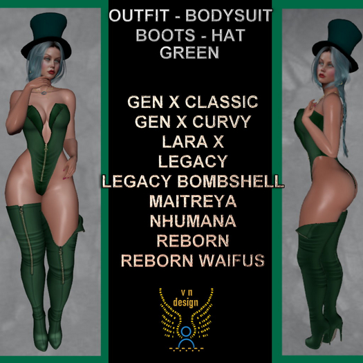 OUTFIT-BODYSUIT - green