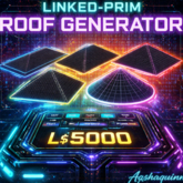Advanced Linked-Prim Roof Generator System – Multi-Style Parametric Roof Builder for Second Life (Flat, Gable, Hip, Dome