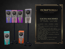 SCRIPTORIA - Gacha Machines + Gacha System