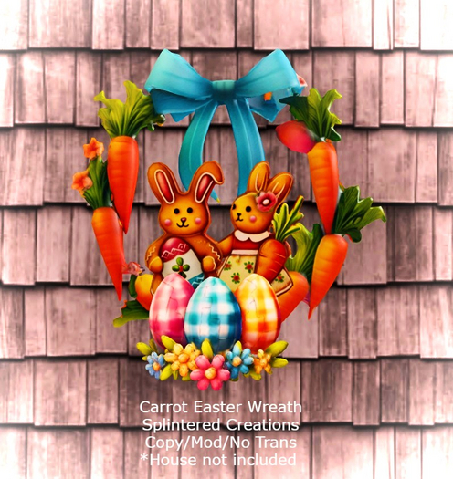  Carrot Easter Wreath