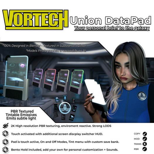 Union Data Pad PBR 