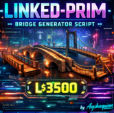 Linked-Prim Procedural Bridge Generator Script – Multi-Style Adjustable Bridge Builder with Dynamic Length Control (LSL)