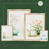 DD Early Spring Art Frames