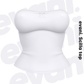 evani. Scilla top - snow