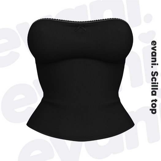 evani. Scilla top - onyx