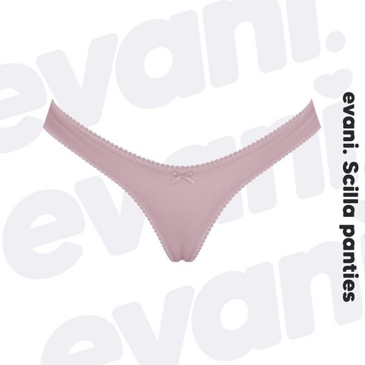evani. Scilla panties - dusty rose