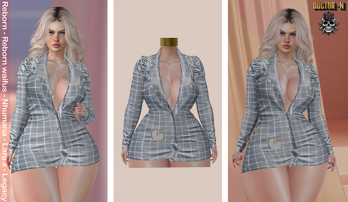 DOCTOR-N // INFERNO_BLAZER_DRESS_#15