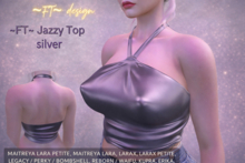 ~FT~ Jazzy top silver