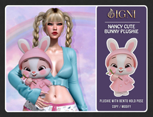 IGNI - Nancy Cute Bunny Plushie
