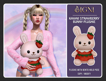 IGNI - Kawaii Strawberry Bunny Plushie