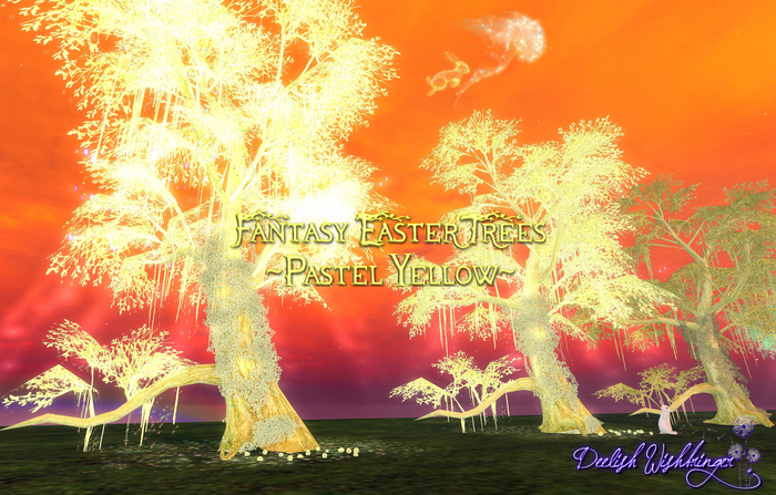 DEMO Fantasy Easter Tree yellow