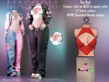 [[ Masoom ]] Silent Storm Top - Red