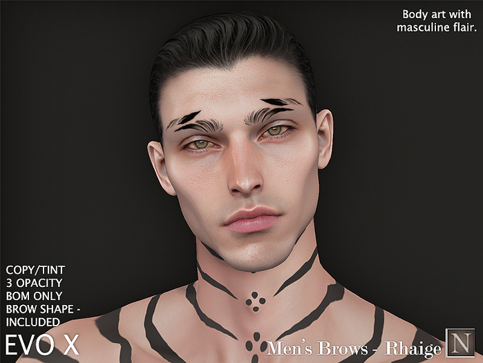 [Nerium] Men's Brows - Rhaige (EvoX)