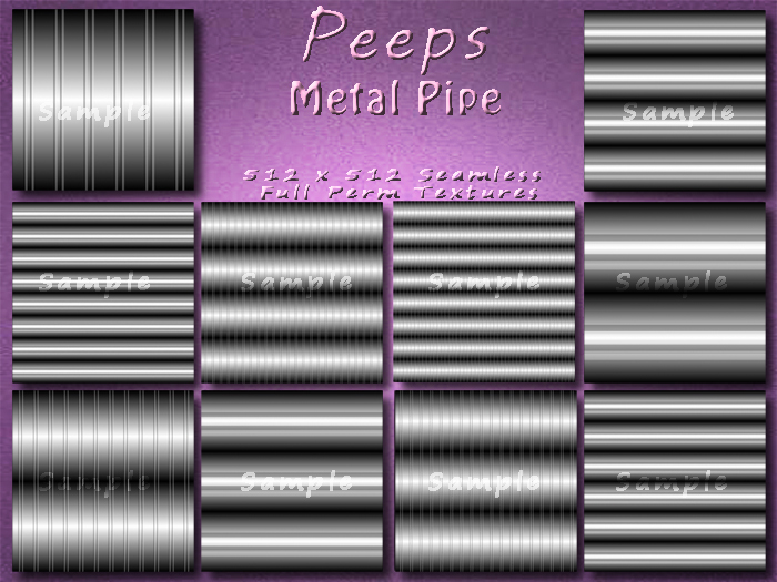 Peeps Textures Metal Pipe