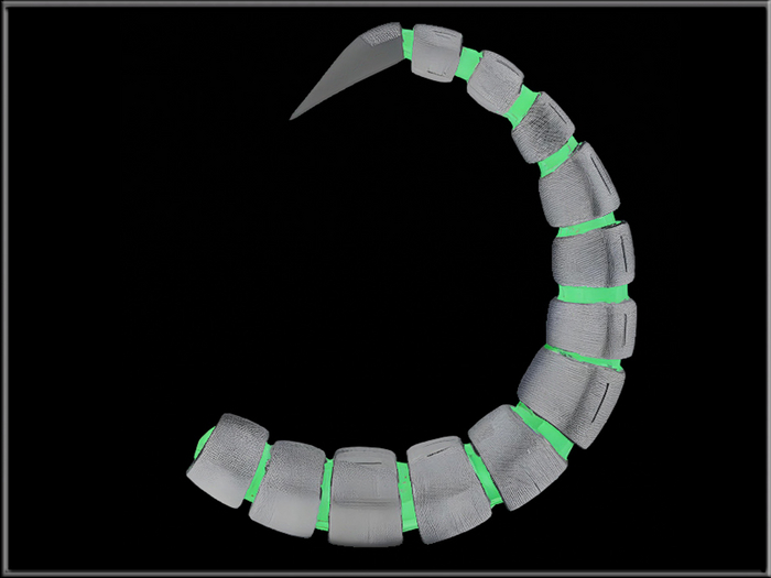 Cyber Tail with Texture