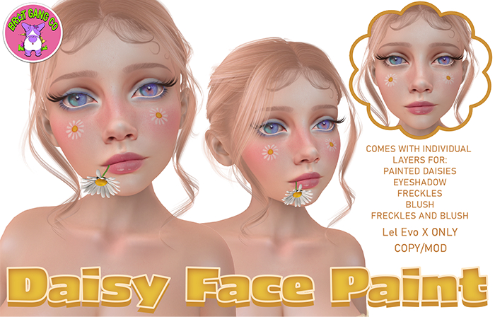 BGC - Daisy Face Paint