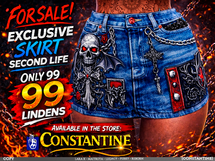 [CONSTANTINE] DARK OUTFIT PACK 8