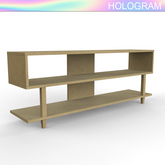 Natural TV Stand Modern