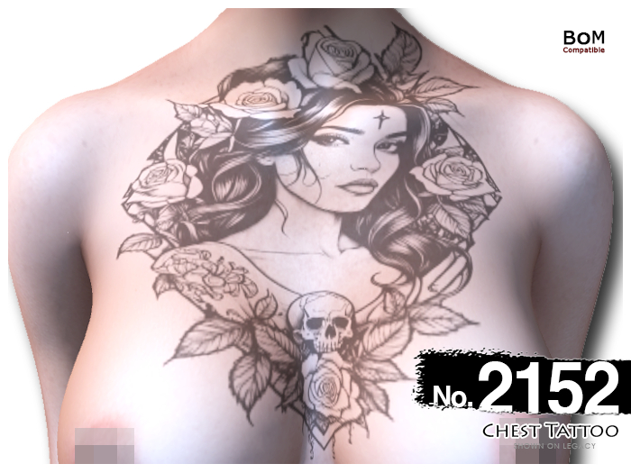 (Chest Tattoo) No.2152