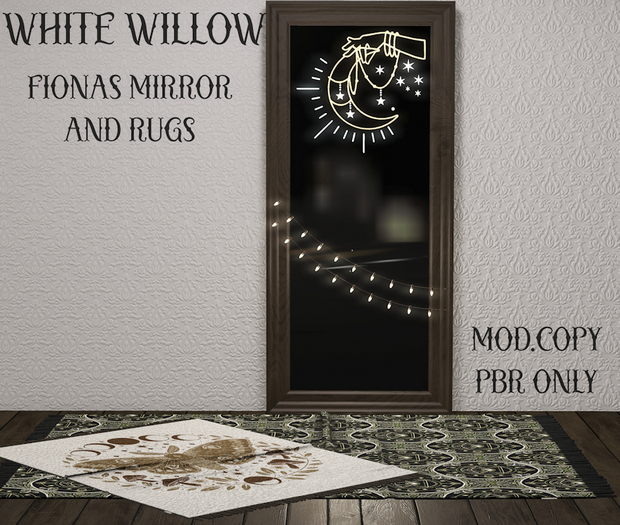 White.Willow - Fionas  Mirror & Rugs  