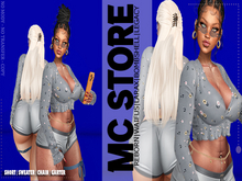M.C STORE - ARIANA II GRAY