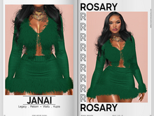 Rosary. Janai . Set Green