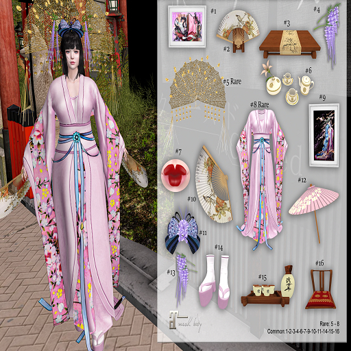 08 KIMONO-[GIULIADESIGN] -GENJI- maitreya  RARE