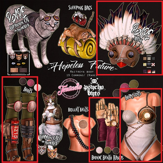 Tentacio &.{PSYCHO:Byts}. Hopeless future. LIGHT with RARE MASK