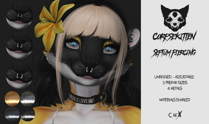 Corpsekitten - Septum Piercing (Unpackme)