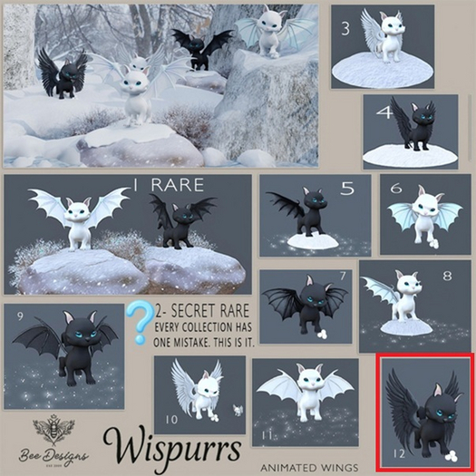 12 Bee Designs Wispurrs