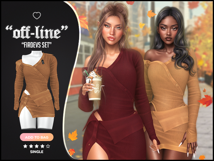 "Off-Line" x "Firdevs" Set / Nude