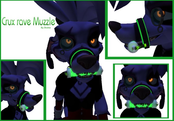 Crux Glowstick gag/Muzzle