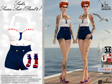 [Vips Creations] - Female Sailor Swim Suit[2] - [Pearl] - Female swimsuit - UPDATE