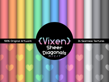 {Vixen} - Texture Pack - { #03 Sheer Diagonal }