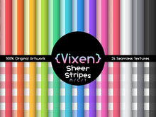 {Vixen} - Texture Pack - { #04 Sheer Stripes }