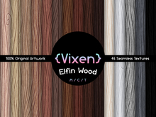 {Vixen} - Texture Pack - { #11 Elfin Wood Natural }