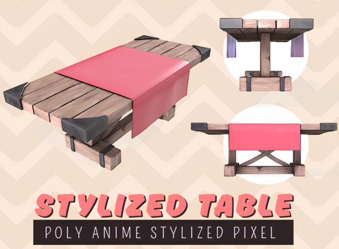 Stylized Table - Medieval