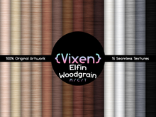 {Vixen} - Texture Pack - { #12 Elfin Woodgrain Natural }