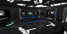 Intrepid Class Starship Bridge - - Copy & Mod.
