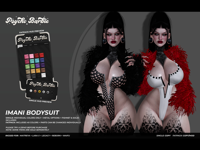 +PB+ Imani Bodysuit - Fatpack