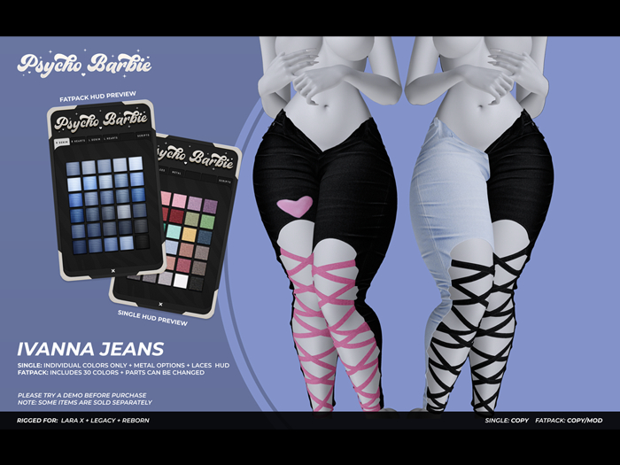 +PB+ Ivanna Jeans - Fatpack