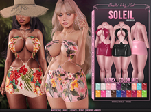 *B.D.R.* Soleil -Mini Dress- (Latex)