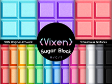 {Vixen} - Texture Pack - { #19 Sugar Block }