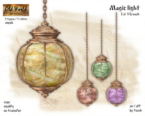 Magic light v1 bronze - Old World - Rustic / Medieval Furniture