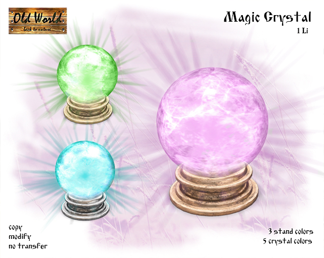Magic Crystal v1 - Old World - Medieval / Fantasy