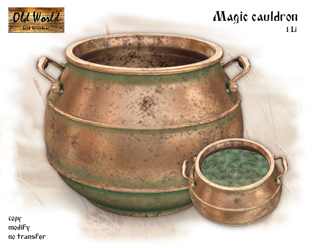 Magic cauldron v2 - Old World - Medieval / Fantasy