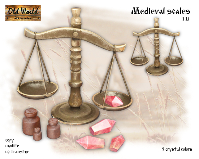 Medieval scales - Old World - Medieval / Rustic